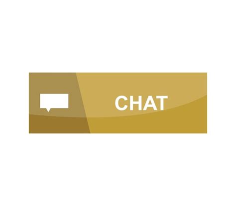 Premium Vector | Chat button