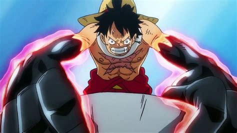 Why does Luffy's hand turn black after using his Haki in One Piece?