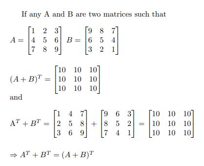 Transpose of a Matrix - Shiksha Online