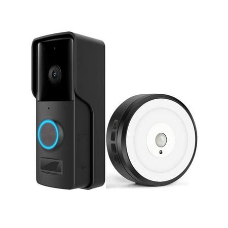 Yasor Video Doorbell,1080P Waterproof WiFi Wireless Door Bell with Door Bell Ringer Camera ...