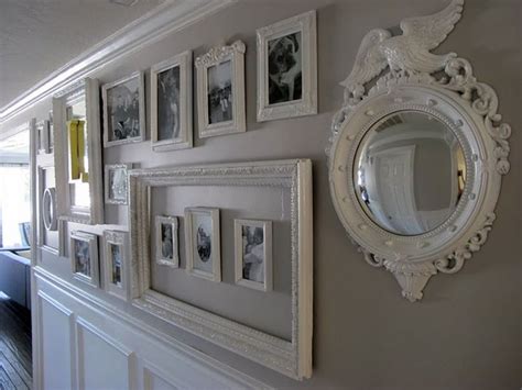 32 White Wall and Picture Frames in Hallway Decorating Ideas ...