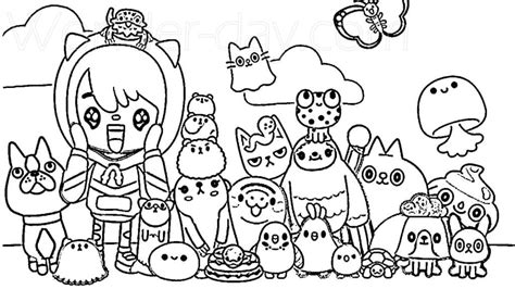 28 Toca Boca Coloring Pages - ColoringPagesOnly.com