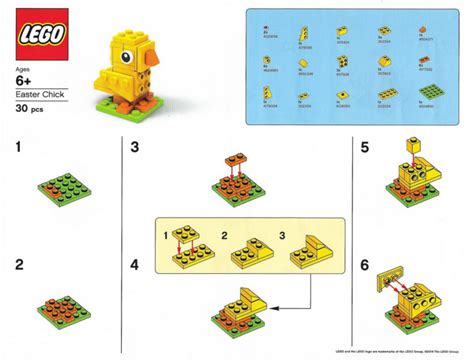 Brickfinder - LEGO Easter Chick Instructions!