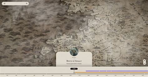 Netflix Creates Interactive Timeline for Witcher Television Series ...