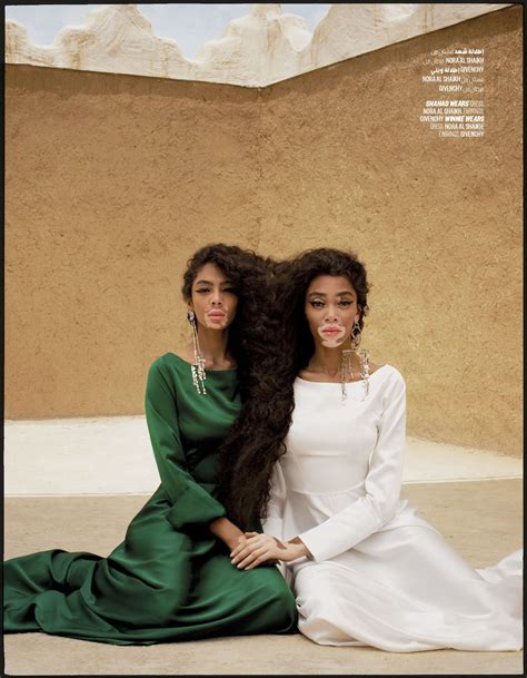 Winnie Harlow & Shahad Salman x Vogue Arabia — SNAP14 Productions ...