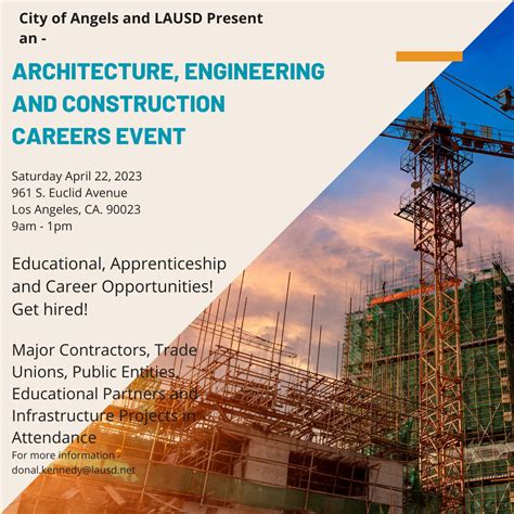 Architecture, Engineering, and Construction Careers Event - Los Angeles ...