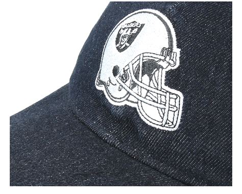 Oakland Raiders Helmet Low Profile 9Fifty Black Strapback - New Era ...