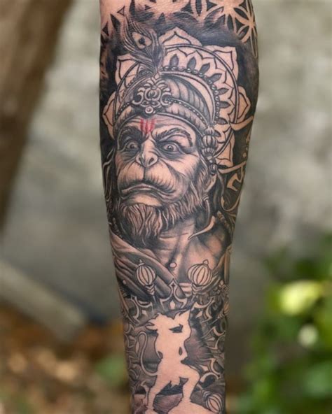 Update more than 86 panchmukhi hanuman tattoo best - in.coedo.com.vn