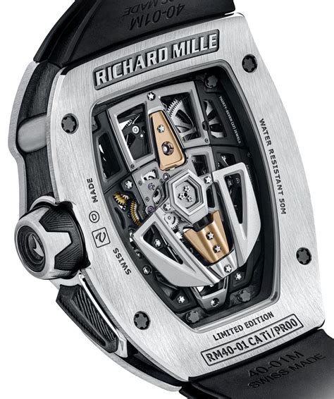 Richard Mille Unveils Limited-Edition RM 40-01 Automatic Tourbillon ...