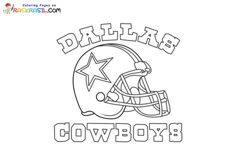 Dallas Cowboys Coloring Pages