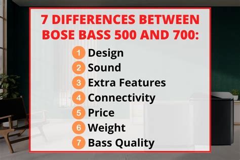 Bose Bass Module 500 vs 700: Which is the Best Soundbar?