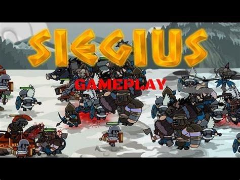 Siegius (Cezar) Gameplay Walkthrough Flash Online Game - YouTube | Online games, Games, Gameplay