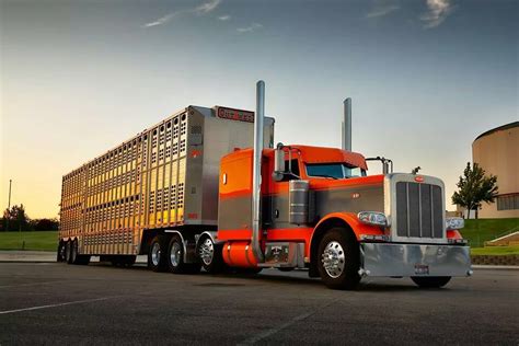 Orange cow wagon | Big trucks, Peterbilt trucks, Kenworth trucks