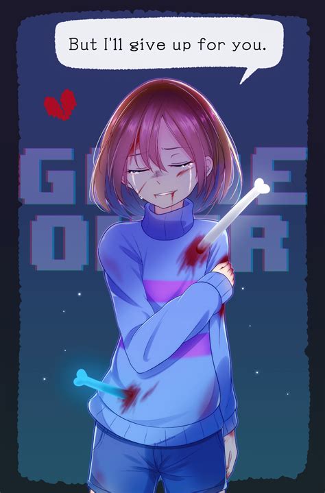 Frisk in genocide (sans battle) : r/YuB