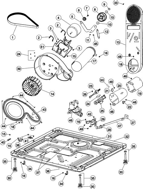 Maytag Dryer: Maytag Dryer Parts Diagram