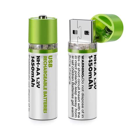 AA Rechargeable battery that has USB charging available - 2019 ...