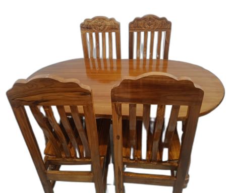 Teak Wood Dining Table Set at Rs 18000/set | Teak Wood Dining Table in Chennai | ID: 26537044412