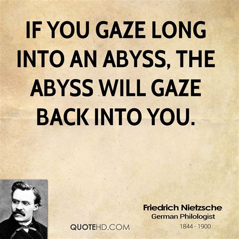 Quotes By Nietzsche Abyss. QuotesGram