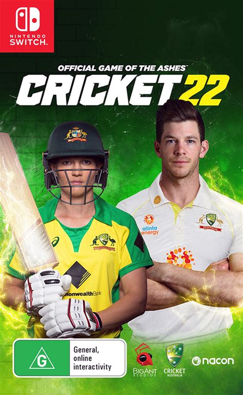 Cricket 22 - The Official Game of the Ashes Box Shot for Nintendo Switch - GameFAQs