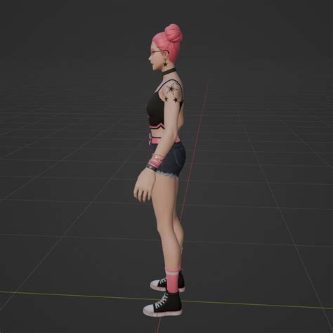 Surf Witch - Fortnite 3D Model by Shevraar