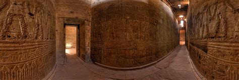 Defaced Hieroglyphics Temple of Horus, Edfu 360 Panorama | 360Cities