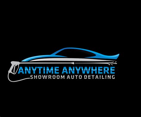 Anytime Anywhere Showroom Auto Detailing | 24 Logo Designs for Anytime Anywhere Showroom Auto ...