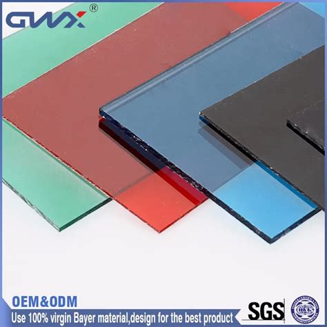 Polycarbonate Lexan Properties Sheet/polycarbonate Plastic Colored ...