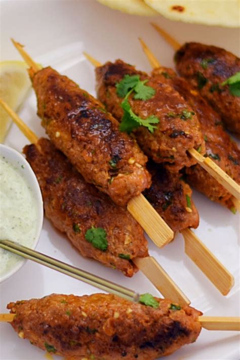 Spicy Indian Lamb Kebabs • Tamarind & Thyme