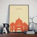 Melbourne Flinders St Station Landmark Print By Jack's Posters ...