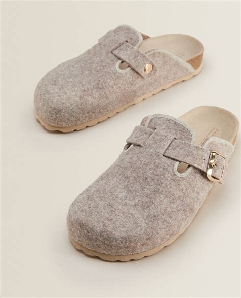 Image 5 of the product FELT CLOG SLIPPERS | Мужская обувь, Туфли, Обувь