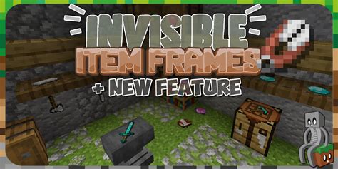 [Datapack] Invisible Item Frames [1.17 - 1.19] - Minecraft-France