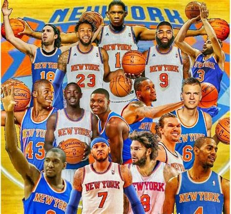 2015 - 2016 Knicks squad | New york knicks, Knicks basketball, Ny knicks