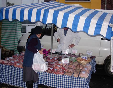 Headington's first Farmers' Market, 29 September 2007