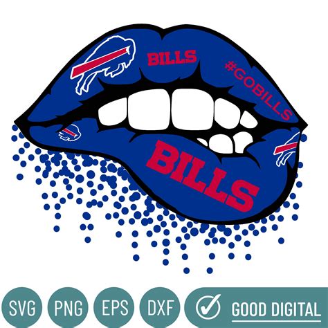 Buffalo Bills Svg, Png, Bills Lips Svg, Bills Logo Png, Buff - Inspire ...