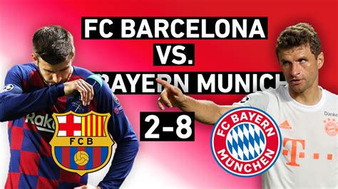 Barcelona vs. Bayern Munich 2-8 | Domination and the End of an Era ...