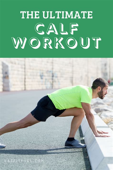 The Ultimate Calf Workout You Can Do At Home! | Weight training for ...