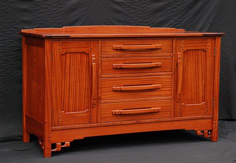 Voorhees Craftsman Custom Greene & Greene Inspired Sepele Sideboard with Ebony pegs.jpg (2200× ...