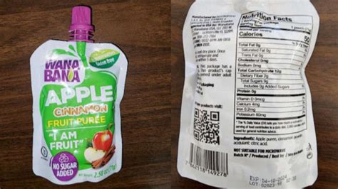 More children sick after FDA warns of fruit puree pouches recalled for high levels of lead ...