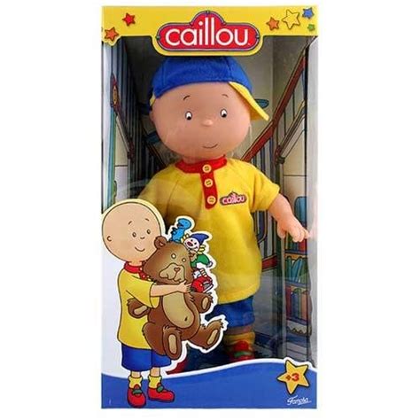 Caillou comes to life with Toys - Doll, Learning Train, and more.... - Finding Debra