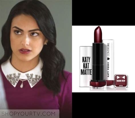 Riverdale: Season 1 Veronica's Dark Purple Lipstick | Purple lipstick, Dark purple lipstick ...