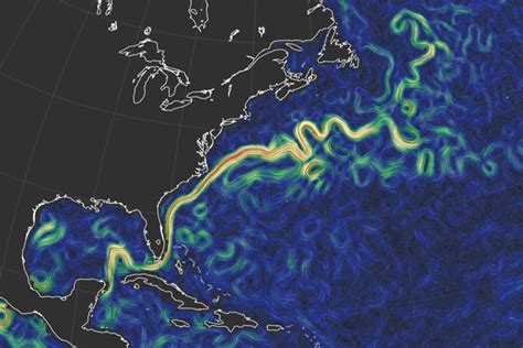 Une carte des courants océaniques | Une semaine en Désirade