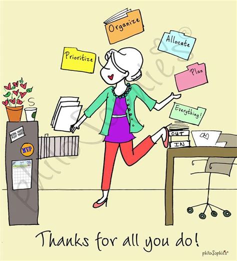 Image result for admin professional day cartoon | Happy secretary's day quotes, Administrative ...