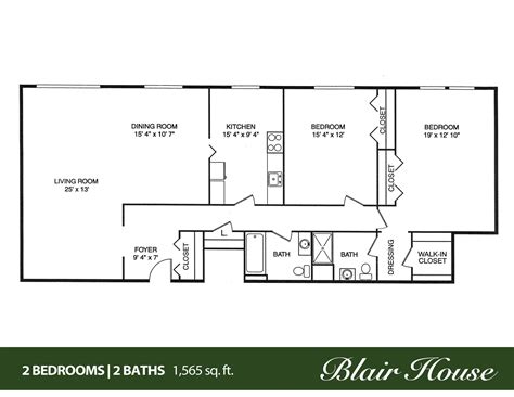 Blair House Floor Plan - floorplans.click