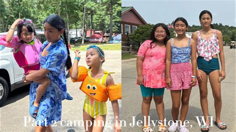 Camping part 2 - Jellystone (yogi bear’s) in Warrens, Wisconsin - YouTube