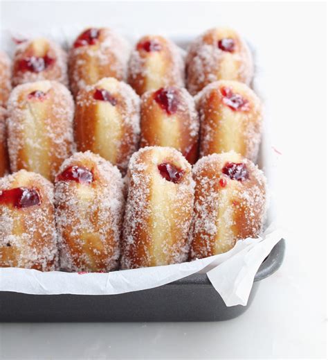 raspberry filled donuts recipe