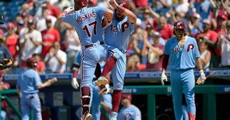 Phillies hit 4 homers in 13-1 win, finish sweep of Nationals | The ...