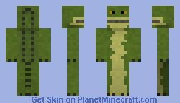 Crocodile Minecraft Skin