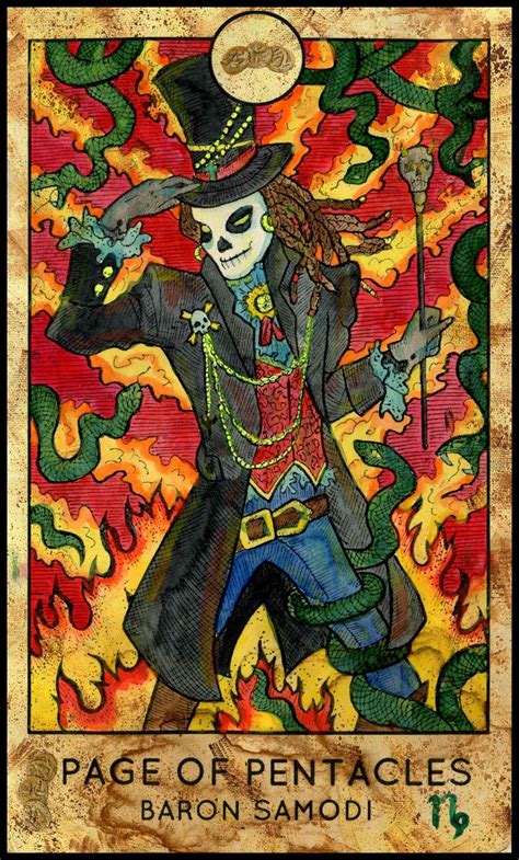 The 8 Most Important Voodoo Gods | Page of pentacles, Baron samedi, Fantasy creatures