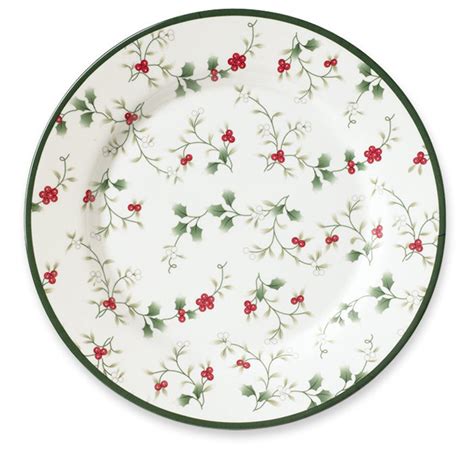 Christmas Melamine Plates. Lenox Holiday Melamine Dinner Plates (Set of 4), Ivory.