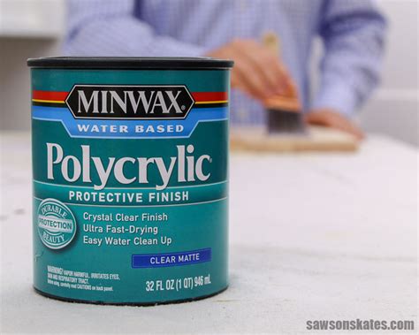 How to Apply Polycrylic (No Streaks or Brush Strokes) | Saws on Skates®